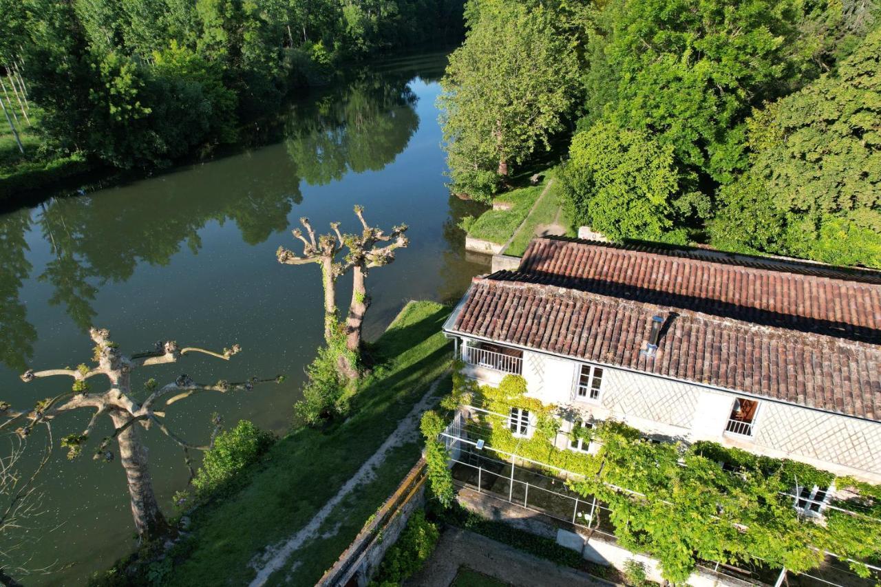 Le Gue Renard-Un Balcon Sur La Charente Villa Jarnac Luaran gambar