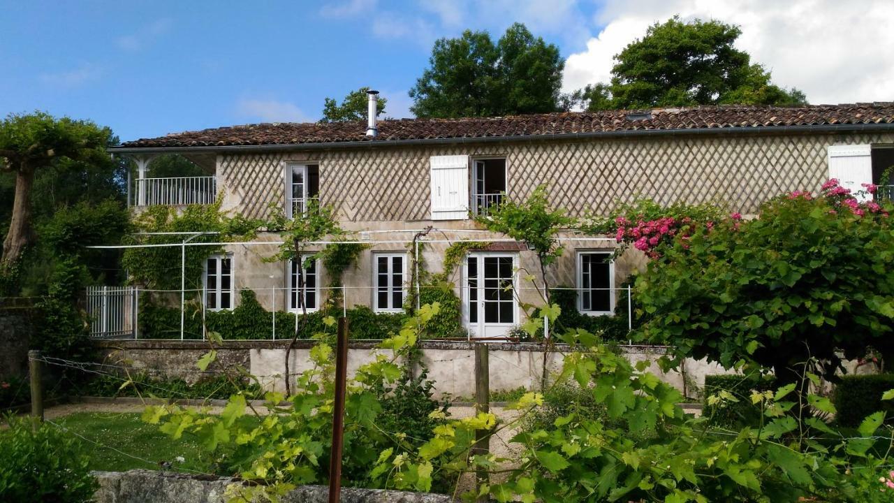 Le Gue Renard-Un Balcon Sur La Charente Villa Jarnac Luaran gambar
