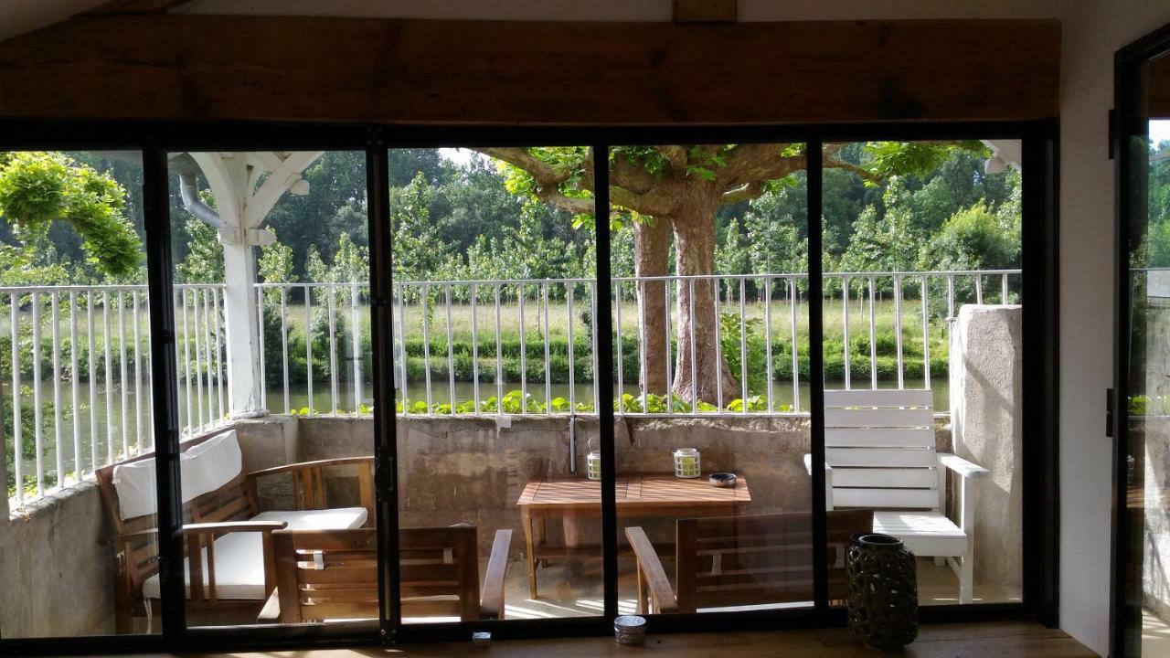 Le Gue Renard-Un Balcon Sur La Charente Villa Jarnac Luaran gambar